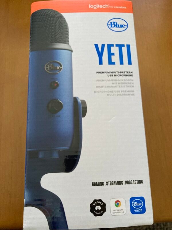 Logitech Blues G Yeti - Neuf