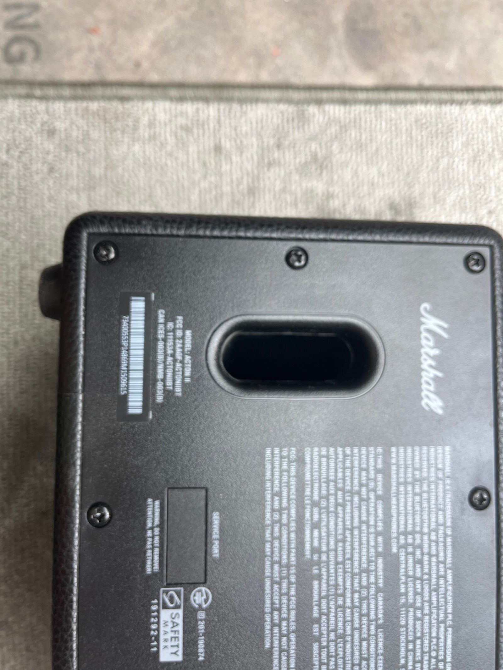 Enceinte Marshall Acton II 2-voies Noir 60 W – Image 2