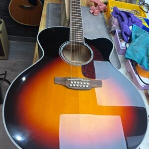 Guitare Takamine GJ72CE-12BSB 12 cordes + Fly